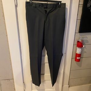 Louis Raphael tailored dress pant 32x32 grey with greenish tint